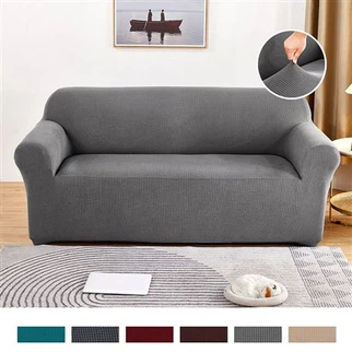 Funda de sofá impermeable jacquard